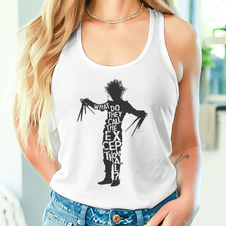 Tim Burton's Edward Scissorhands Movie Quote Tank Top