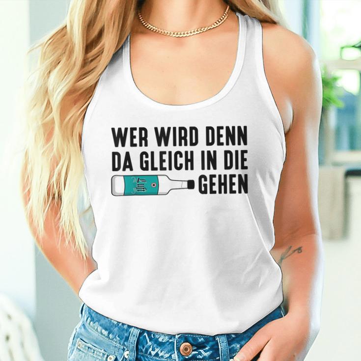 Wer Wird Denn Da Gleich In Die Luft Gehen X Mint Liqueur Mint Tank Top