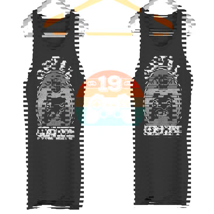 19 Años De Casados 19 Aniversario De Boda Hombre Matrimonio Camiseta sin mangas