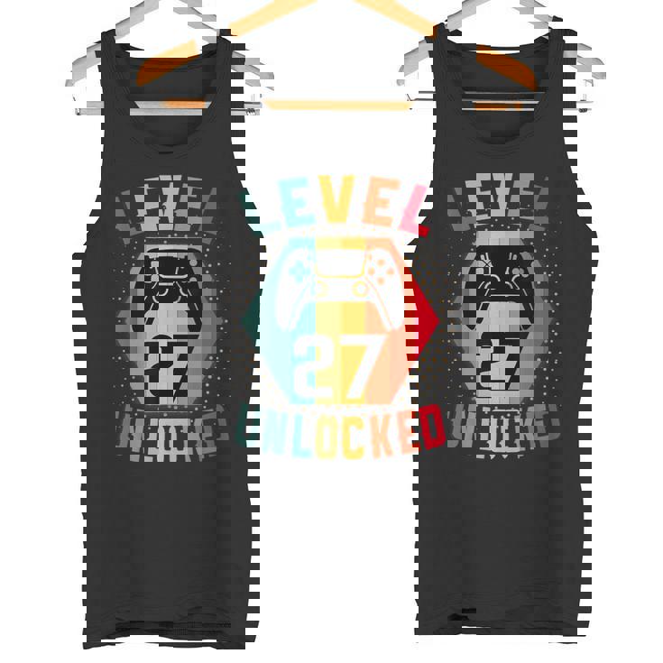 27 Anni Compleanno Regaloideogiochi Level 27 Unlocked Canotta