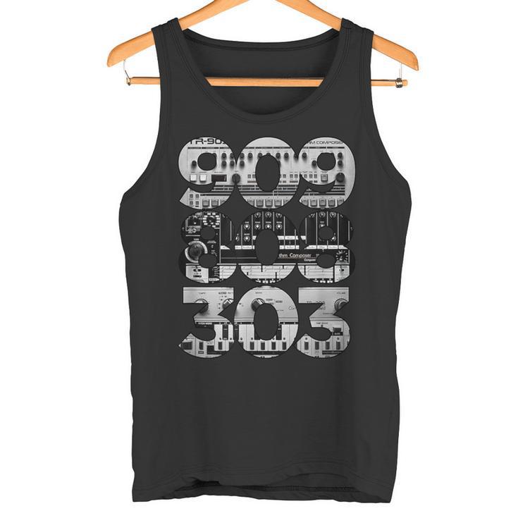 808 909 303 Techno Style Tank Top