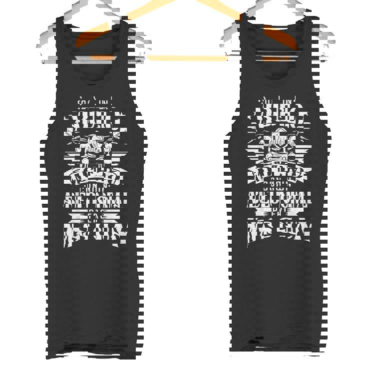 Abuelo Motero Regalo Día Del Abuelo Camiseta sin mangas