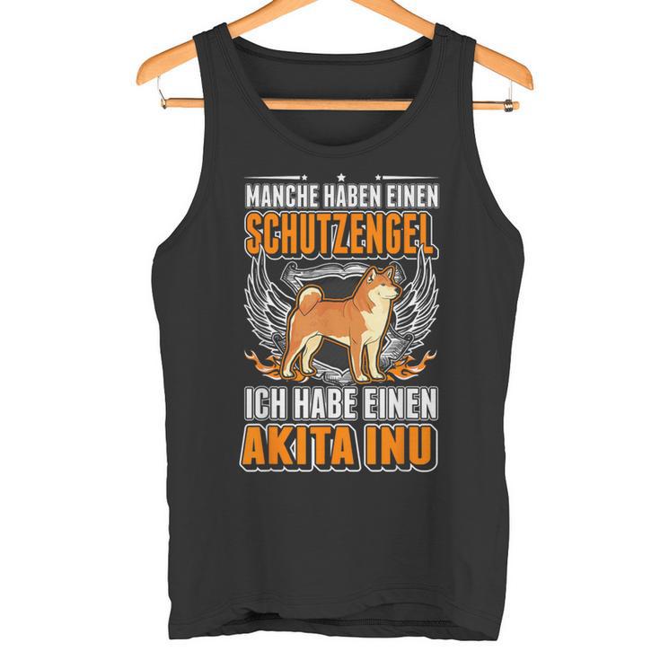 Akita Inu Guardian Angel S Tank Top