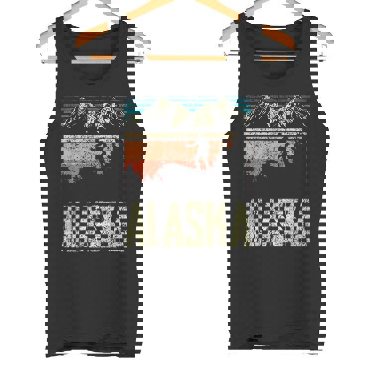 Alaska Senderismo Naturaleza Caminata Sender Camiseta sin mangas
