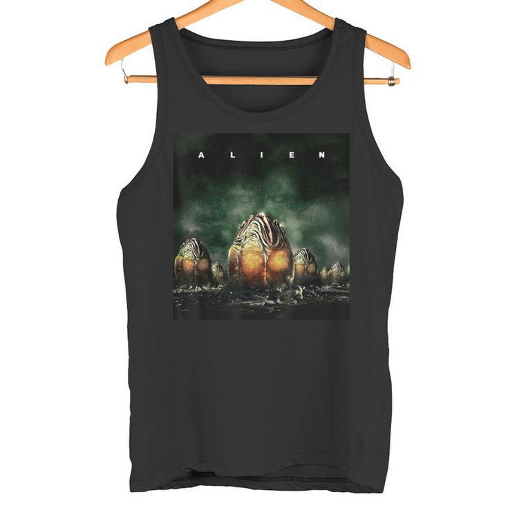 Alien Xenomorph Eggs Movie Poster Tank Top