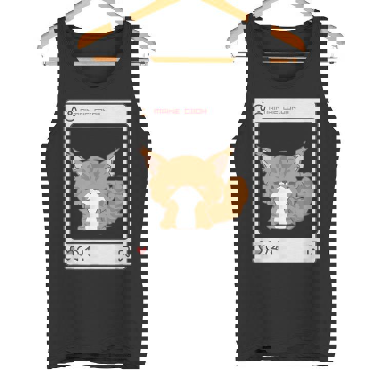 Amo El Gato Maine Coon Gatos Mascota Lindo Gato Doméstico Camiseta sin mangas