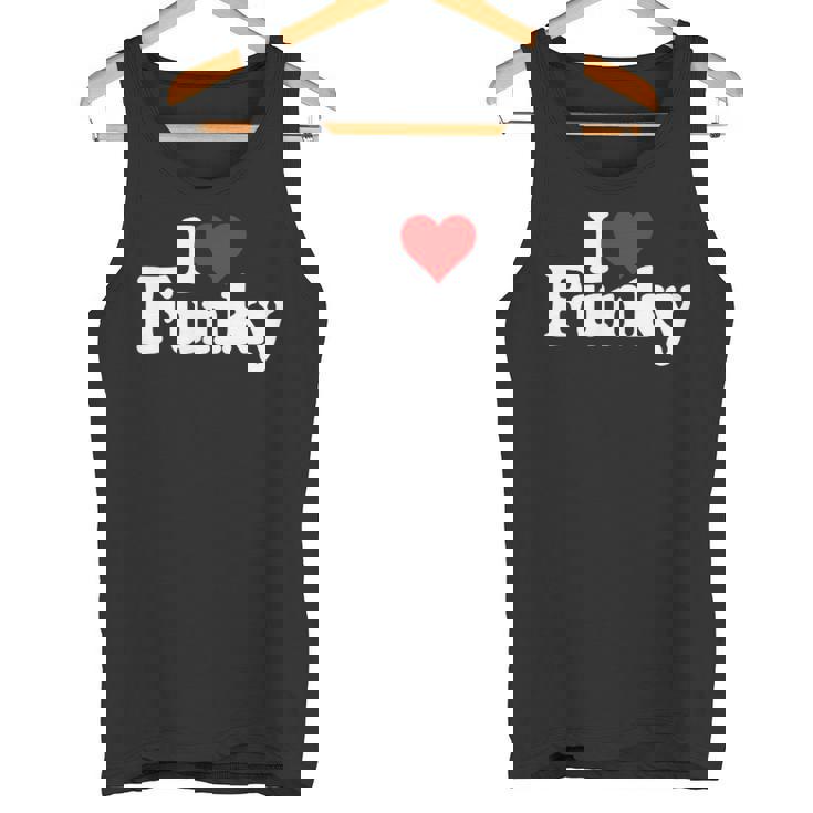 Amo L'heart Funky Funk Canotta