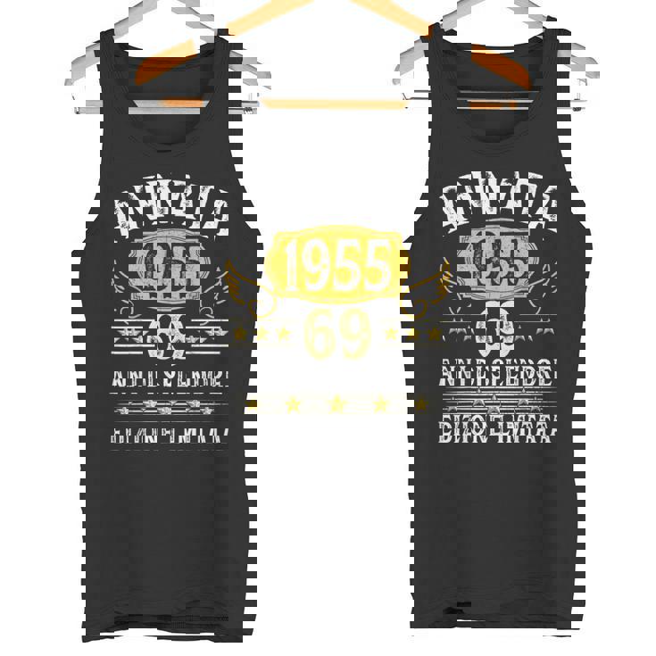 Annata 1955 Uomo Donna 69 Anni Compleanno Regalo Canotta