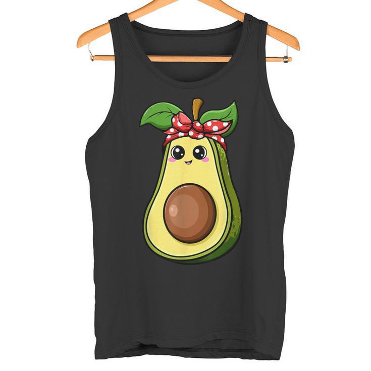 Avocado Lover Bandanaeganegetarian Tank Top