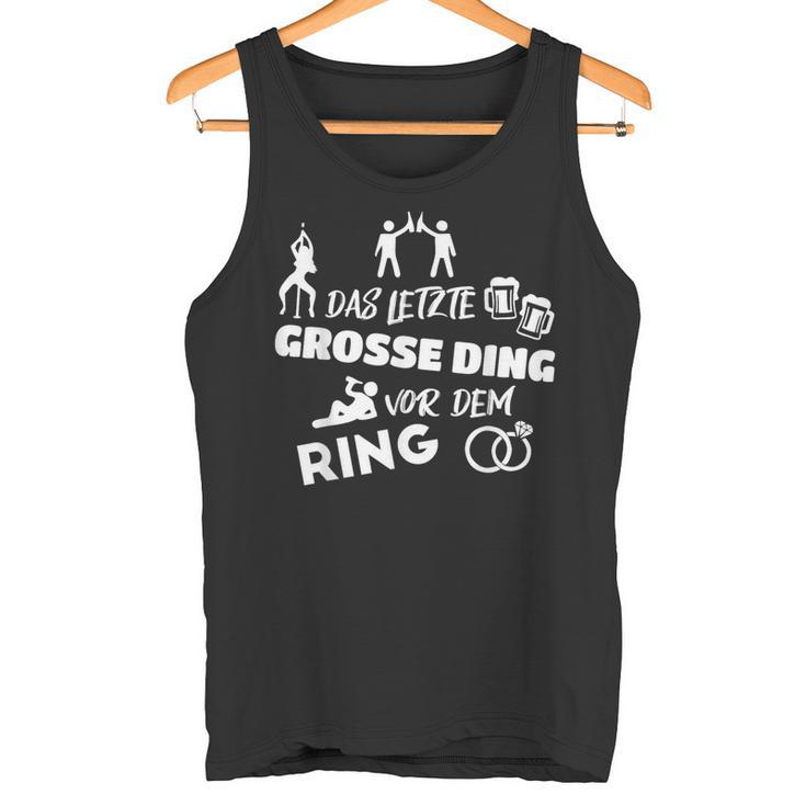 Bachelor Party Jga Party Groom Fun Tank Top