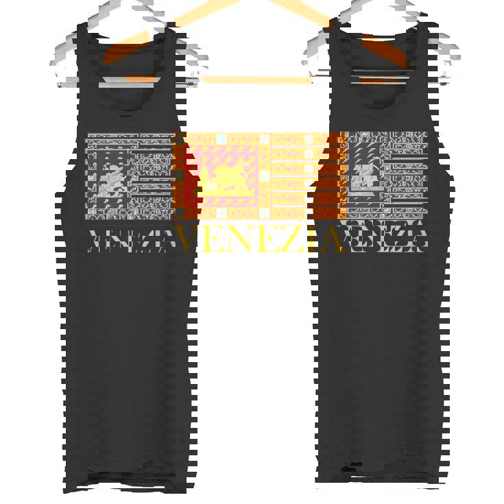 Bandera Deenecia Italiaenecia Italia Banner León De San Marcos Camiseta sin mangas