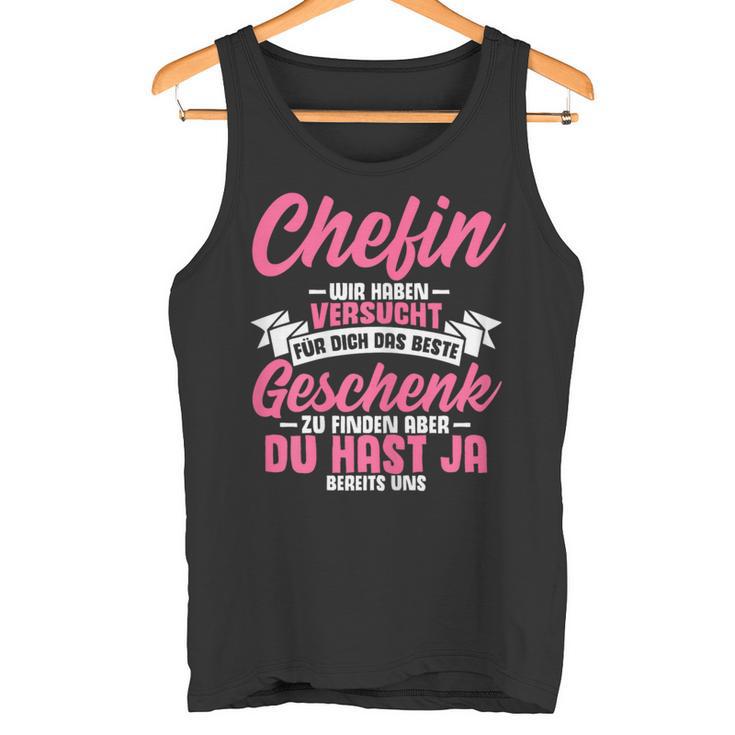 Beste Chefin Best Team Workmate Tank Top