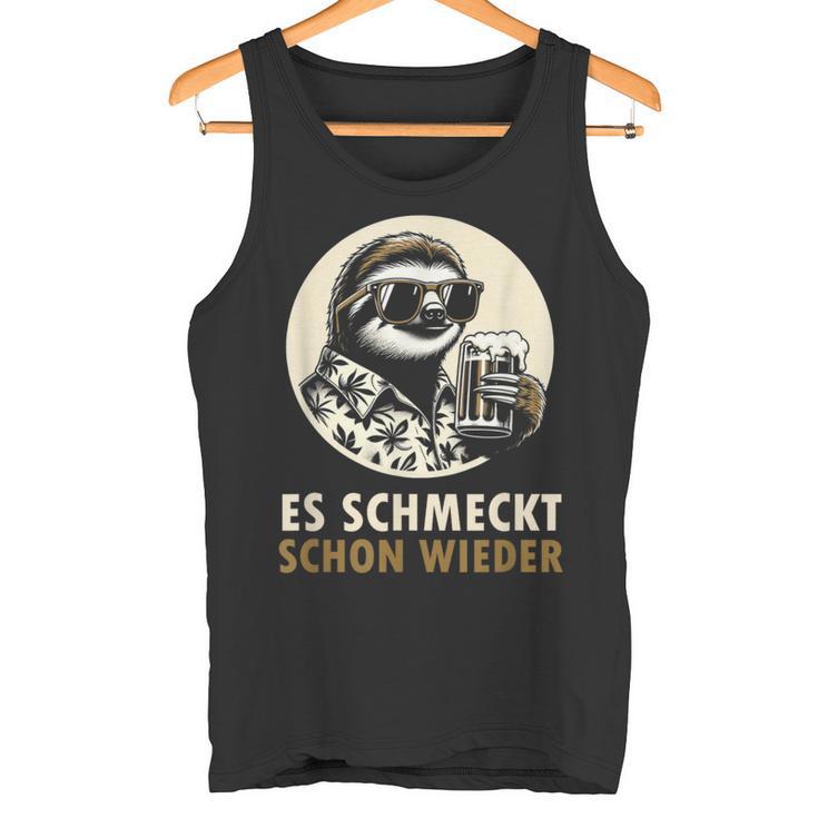 Bier Schmeckt Schon Wieder German Tank Top