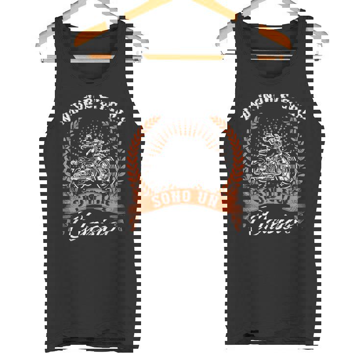 Biker Motociclista Motocicletta Regalo Moto Sono Un Classico Canotta