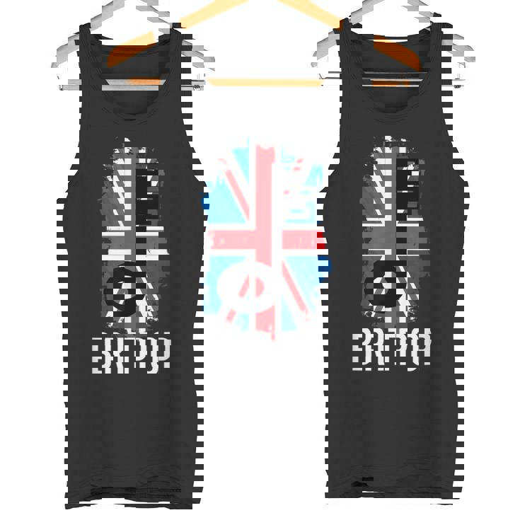 Britpop Music Lover Indie Pop Music De Los Años 90 Camiseta sin mangas