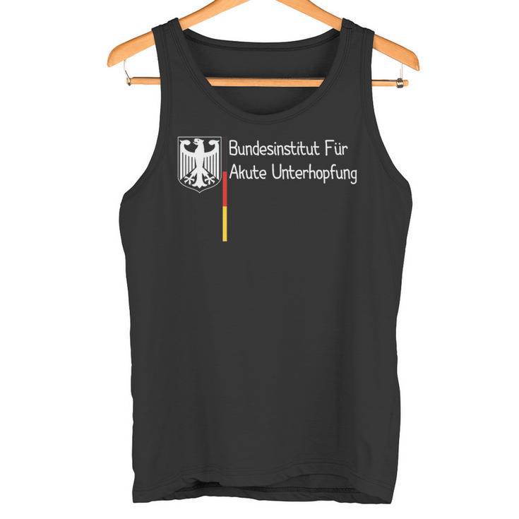 Bundesinstitut Für Akute Unterhopfung German Federal Institute Tank Top