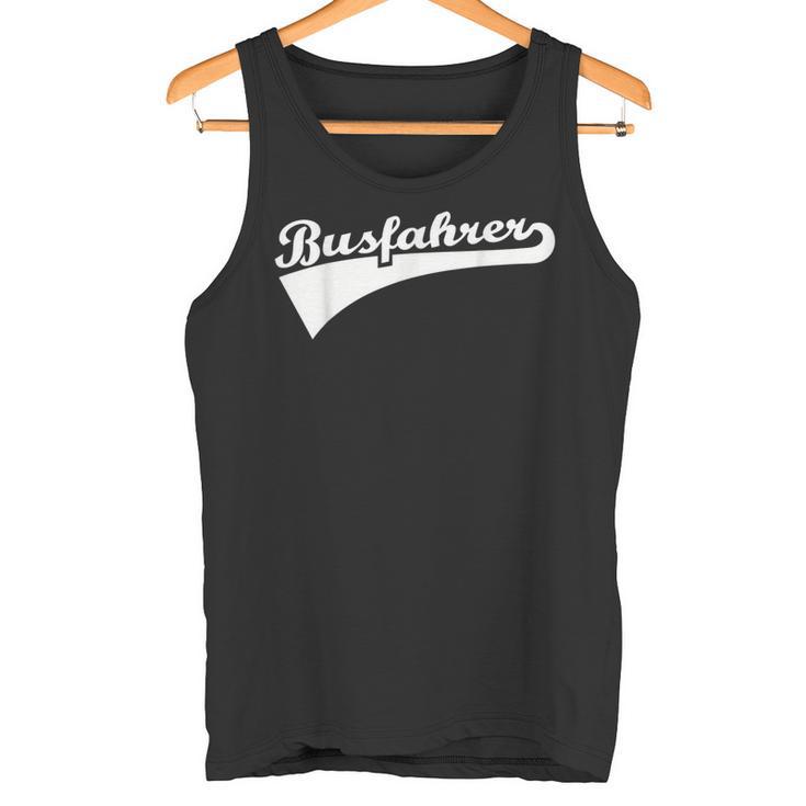 Bus Driver S Tank Top