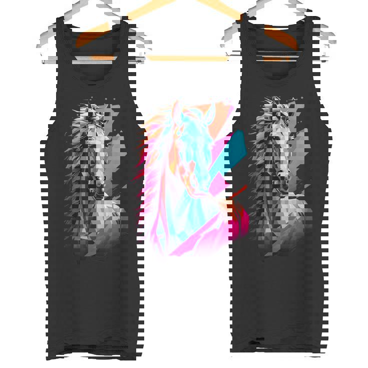 Caballo De Colores Camiseta sin mangas