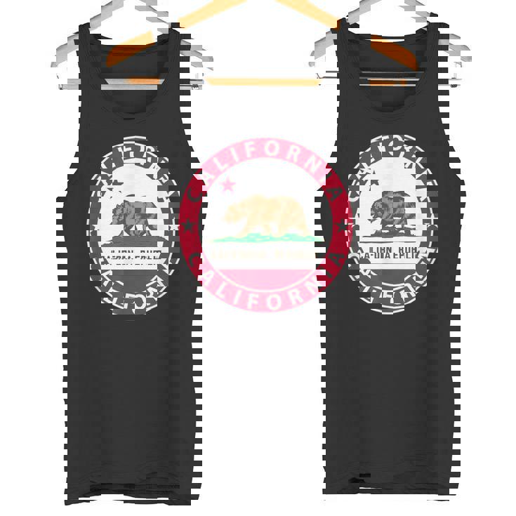 Californie California Drapeau D'ours Usa Etats-Unis America Débardeur e