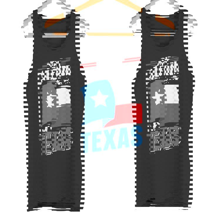 Californie Texas Texan Fierté Patriotique Dictons Débardeur e