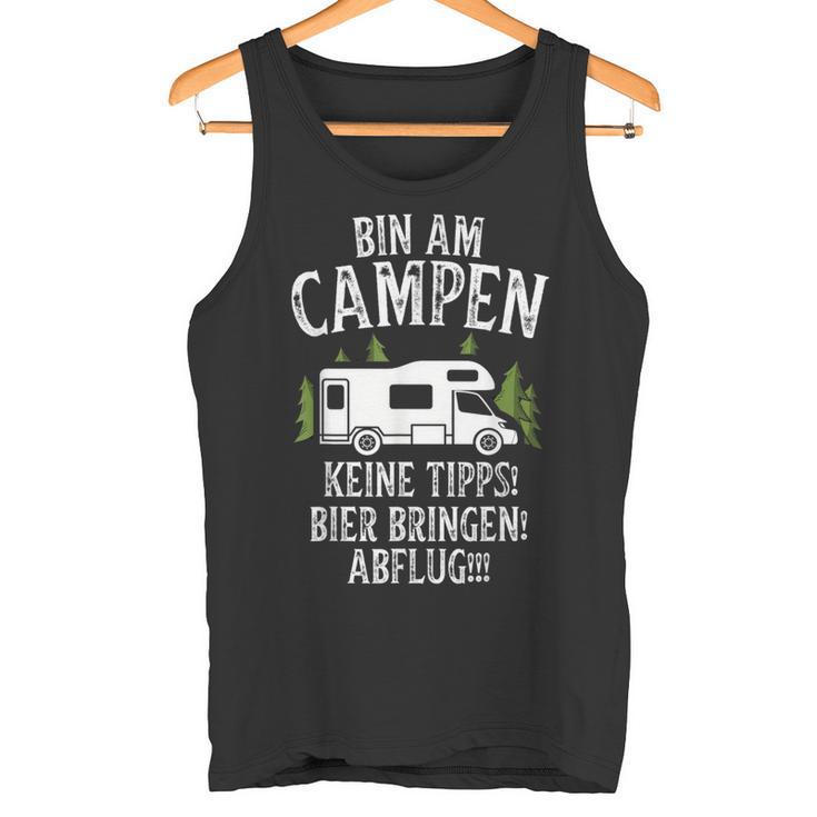 Camping Caravanan Motorhomeintage In Caravan Tank Top