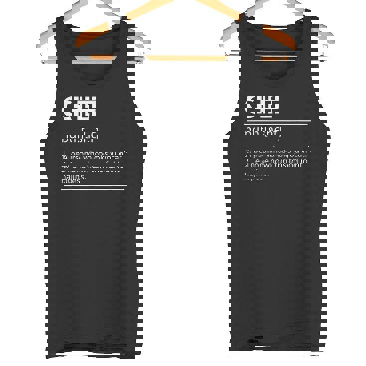 Chef Chef Definition Regalo De Chef Chef Chef Camiseta sin mangas