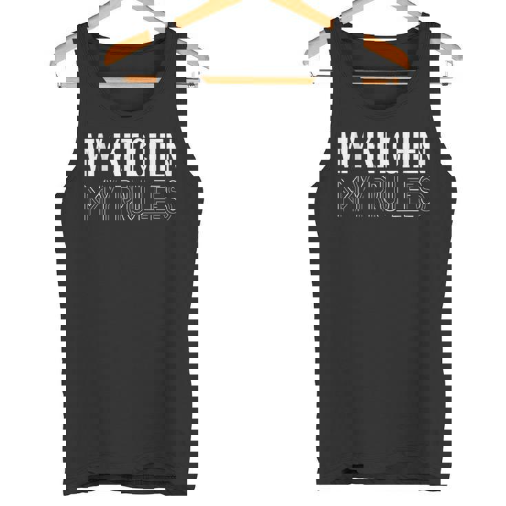 Chef Mi Cocina Mis Reglas Chef & Chef Camiseta sin mangas