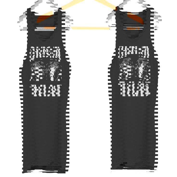 Chiang Mai Elephant Thailand Tank Top