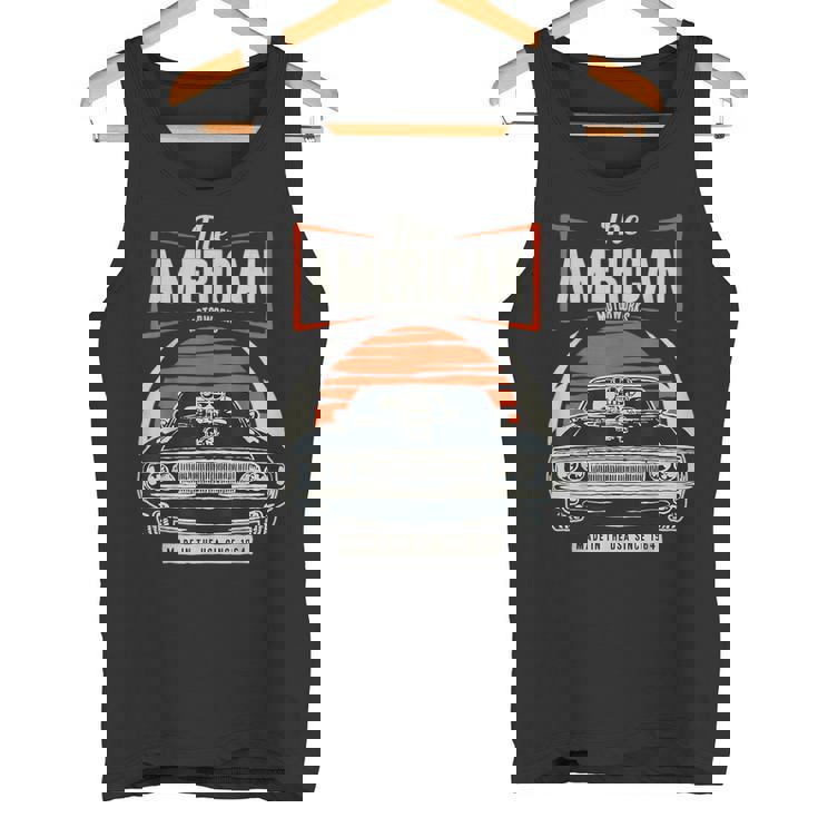 Clásica Americana Muscle Cars Camiseta sin mangas
