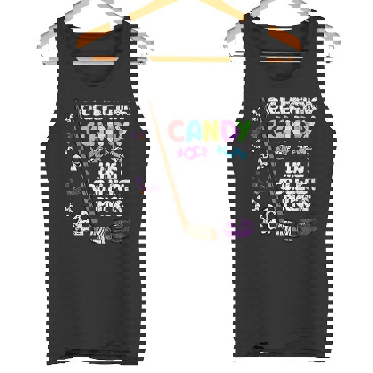Coleccionando Caramelos Diseño Divertido Hockey Deporte Camiseta sin mangas