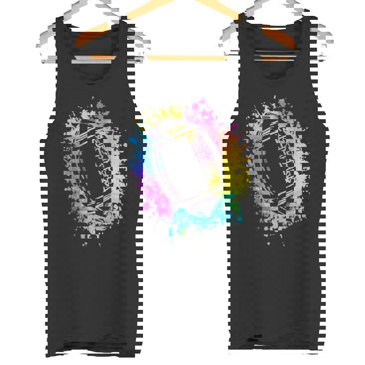 Colorato Splatters Rugby Football Americano Bambini Canotta