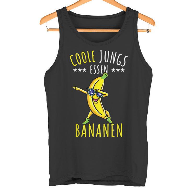 Coole Jungs Essen Bananen Tank Top