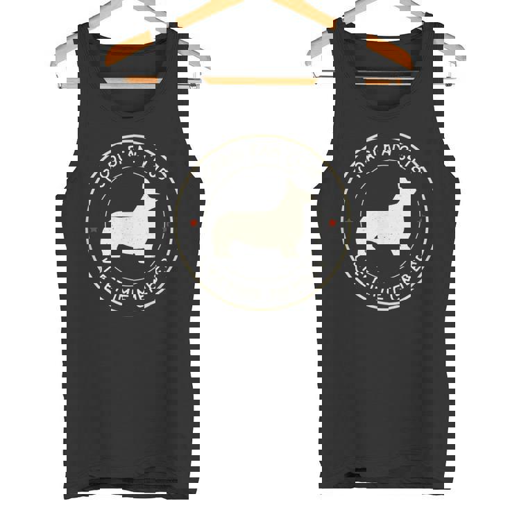 Corgi Fan Club Life Time Member Tank Top