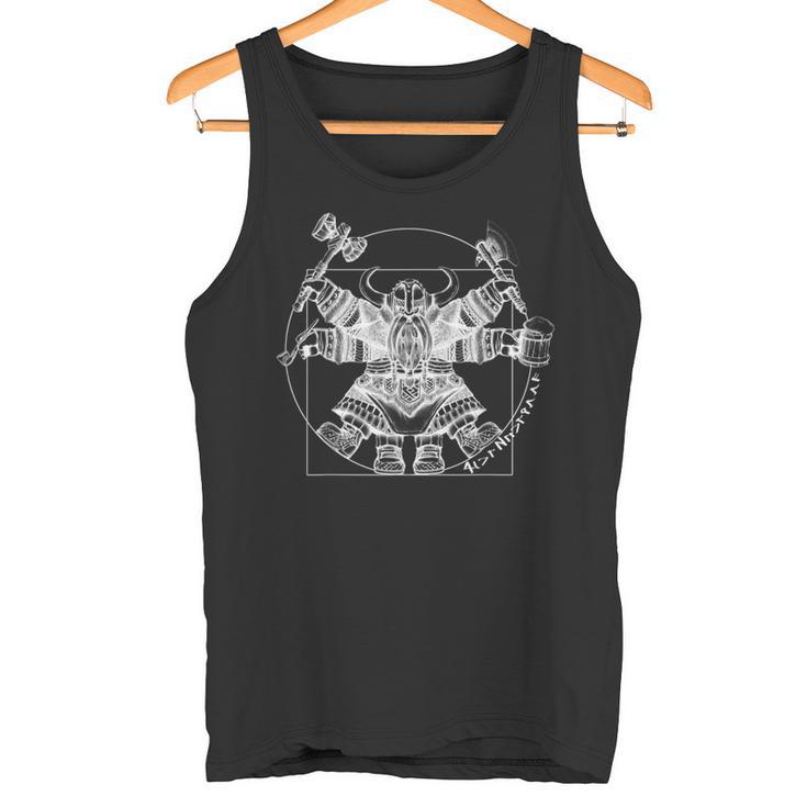 Dainciitruvian Dwarf Dwarf Fun Nerd Tank Top