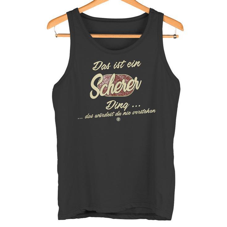 Das Ist Ein Scherer Ding Family Scissors Tank Top