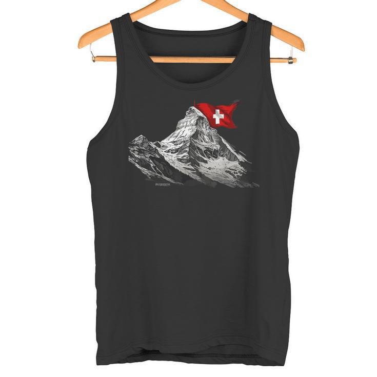 Das Matterhorn In Zermatt Switzerland Alps Mountain Tank Top