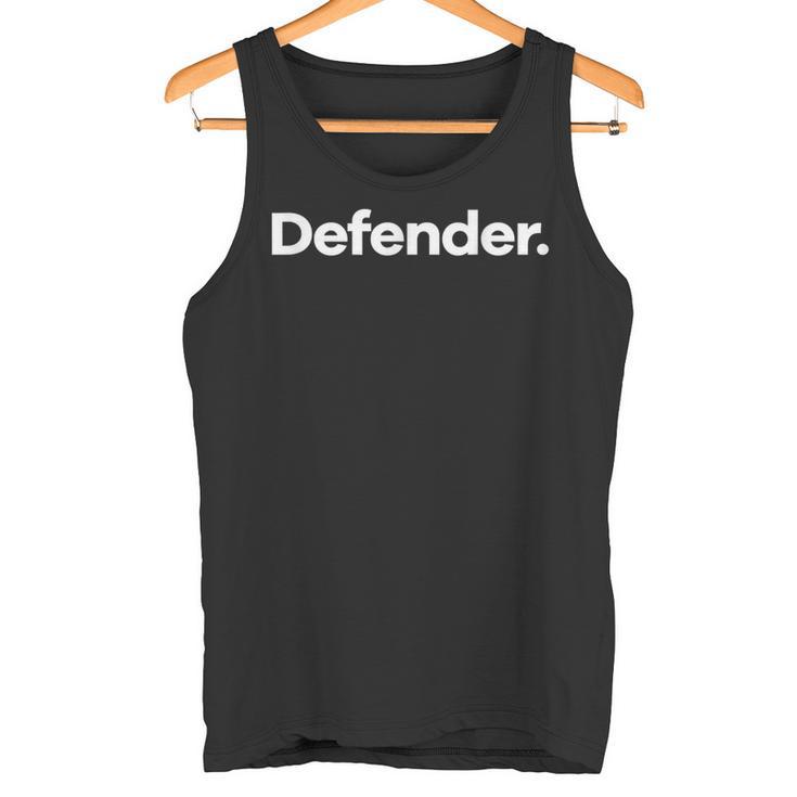 Das Sagt Defender Tank Top