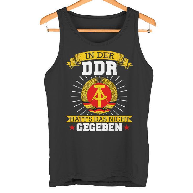 Ddr Ossi In Der Ddr Has Das Not G Tank Top