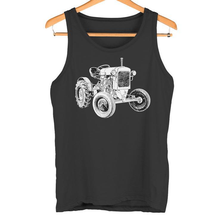 Deutz Tractor Laster Trekker Deutz Agriculture Farmillage Tank Top