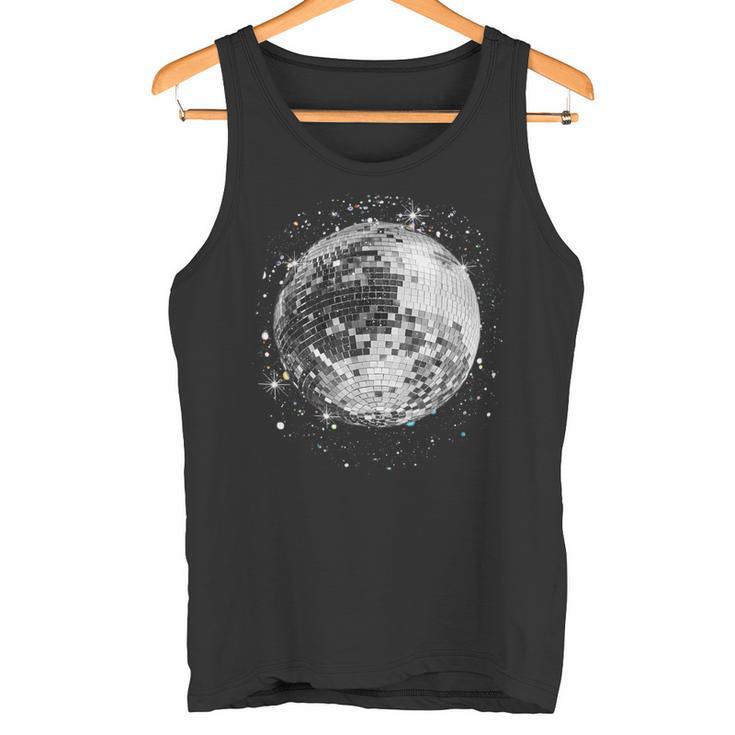 And Disco Ball Club Retro Tank Top