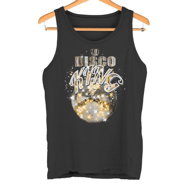 Disco Ball Disco King 70S Retrointage Dancing Tank Top