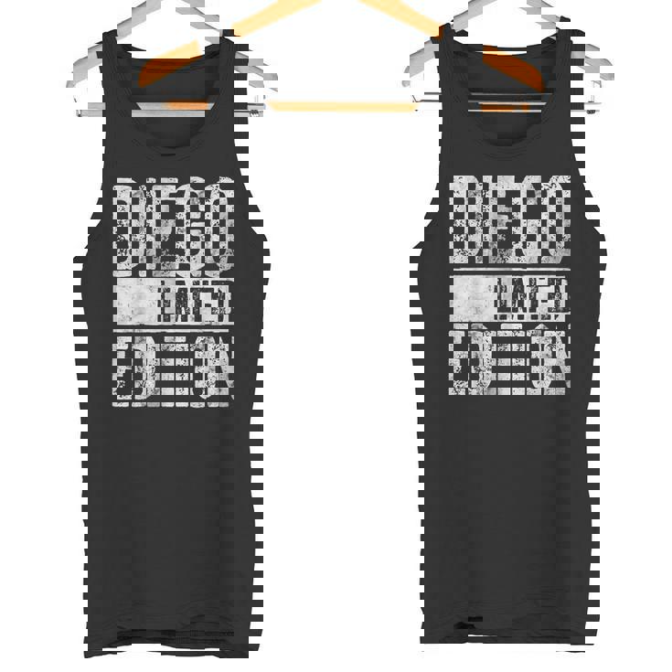 Divertente Camicia Con Nome Personalizzato Diego Edizione Limitata Canotta