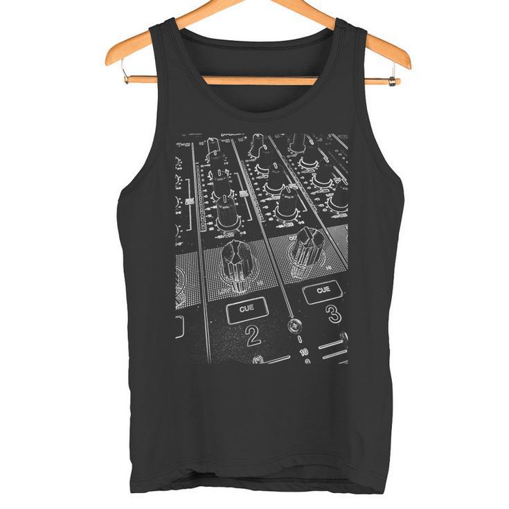 Djm Mixer Knobs Dj Tank Top