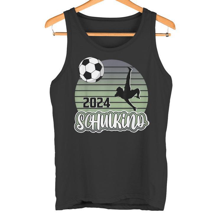 Einschulung Schulkind 2024 School Cone Boy Football Tank Top