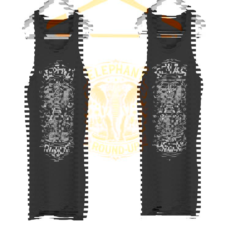 Elephant Round-Up Surin Festival Tank Top