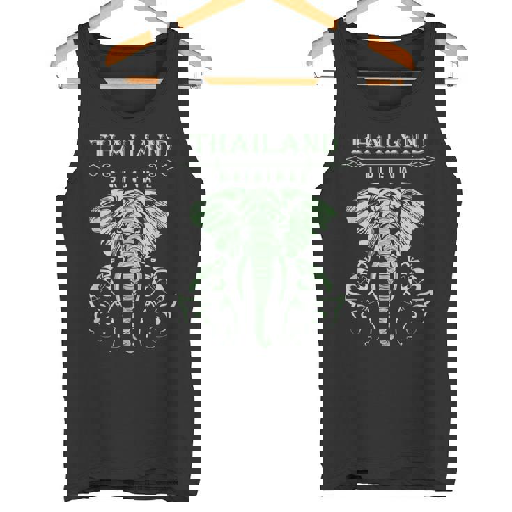 Elephant Thai Bangkok Thailand Tank Top