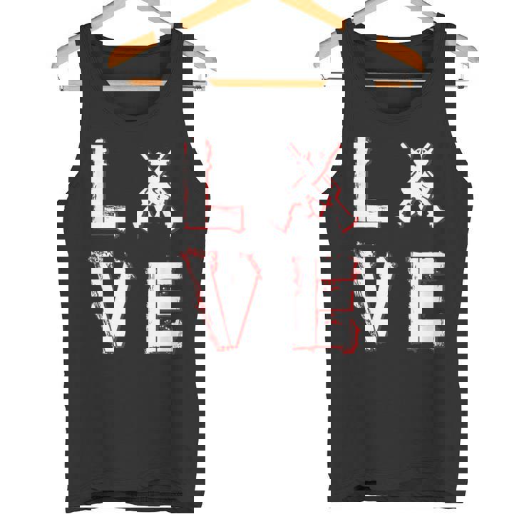 Me Encantan Las Armas Ar15 M16 M4 Los Rifles Negros Importan Arma De Fuego Cruzada Camiseta sin mangas