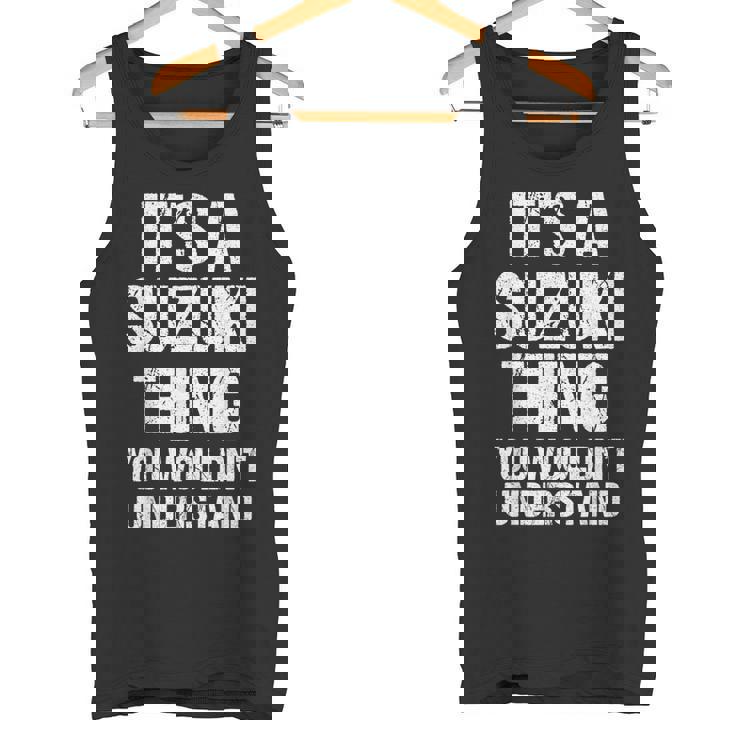 Es Una Cosa De Suzuki No Lo Entenderías Suzuki Camiseta sin mangas