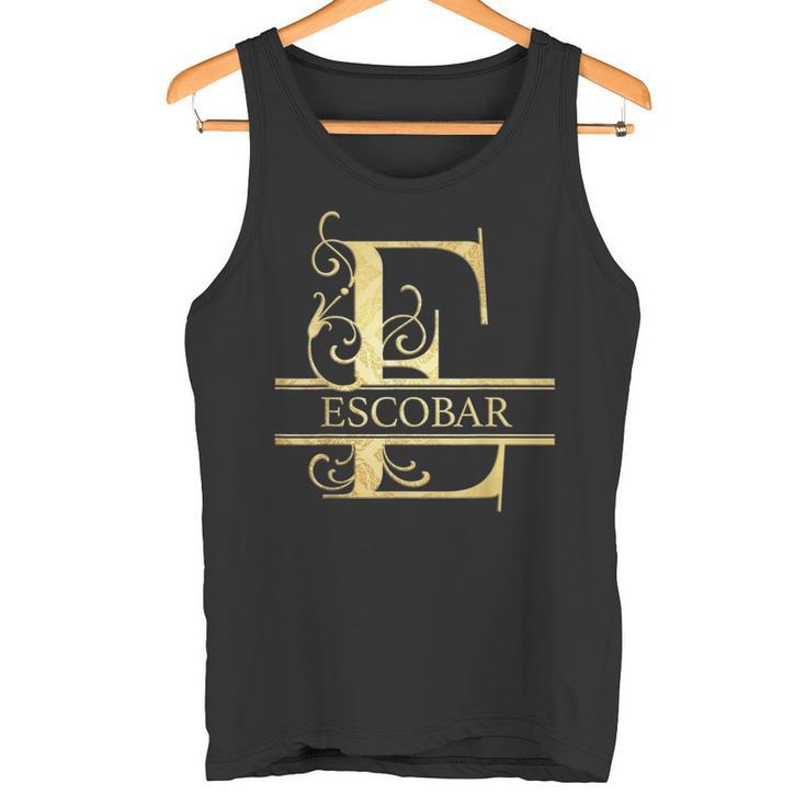 Escobar Name Tank Top