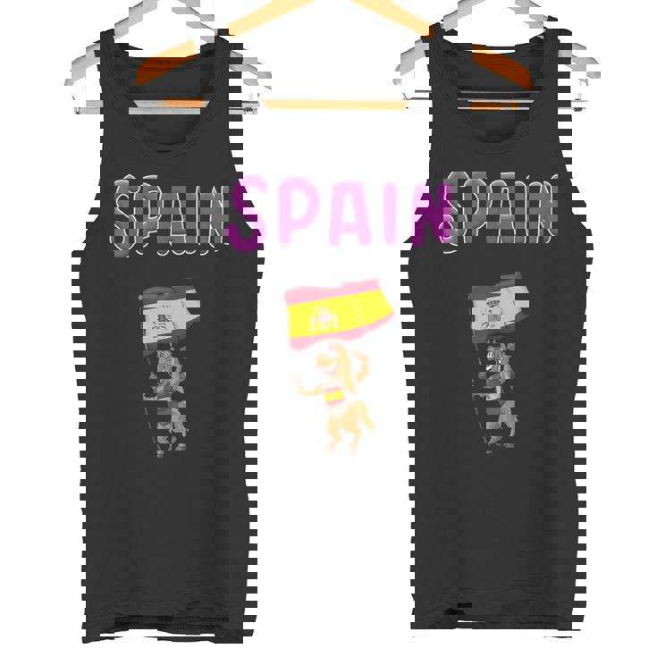 España Fan España Caballo Camiseta sin mangas